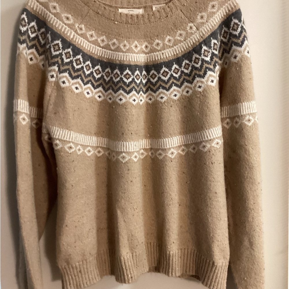 Original Weatherproof Vintage Fair Isle Women's Sweater